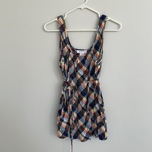 Motherhood Maternity Belted Sleeveless Blouse - XL